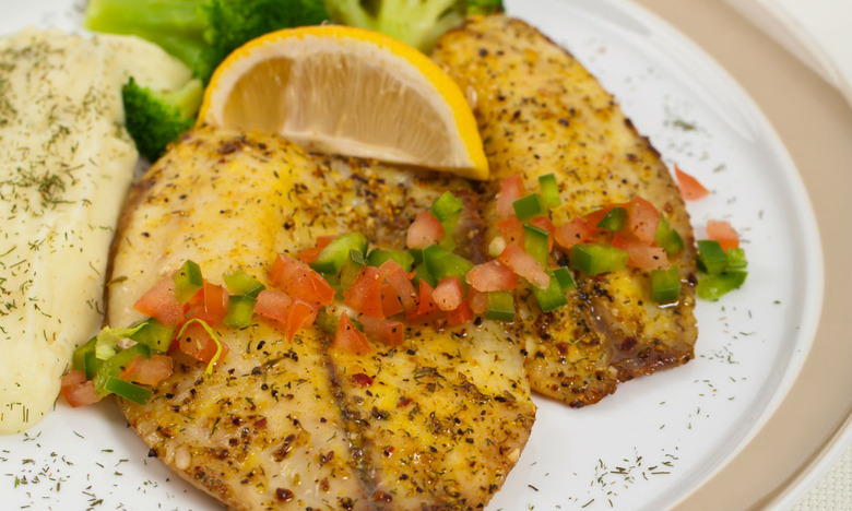 Baked White Fish